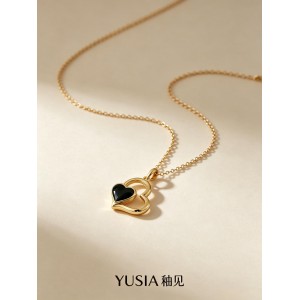 YUSIA釉见 同心环扣轻奢项链