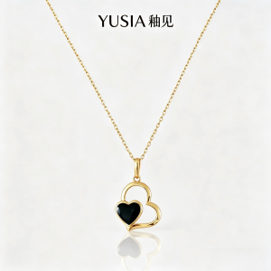 YUSIA釉见 同心环扣轻奢项链