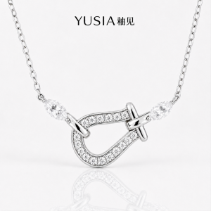 YUSIA 釉见 马蹄映辉轻奢吊坠项链