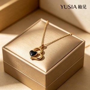 YUSIA釉见 同心环扣轻奢项链