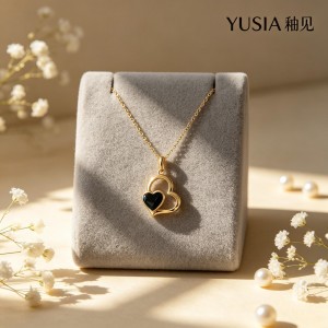 YUSIA釉见 同心环扣轻奢项链